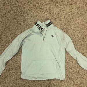 Victoria's Secret Light Blue Sweatshirt